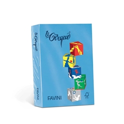 Carta colorata Favini Le Cirque A3 160 g/m² colori forti Azzurro rea