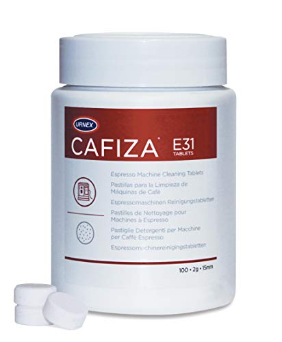 Urnex Cafiza Tub Of 100 Coffee Machine Cleaning Tablets By Cafiza