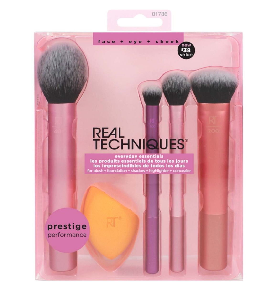 Real Techniques Everyday Essentials Makeup Accessory Set
