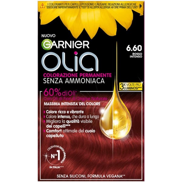 GARNIER OLIA COLORAZIONE PERMANENTE 6.6 ROSSO INTENSO