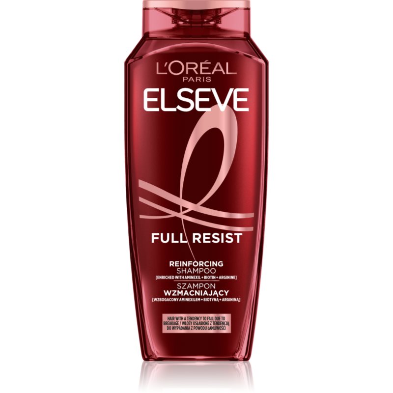 L’Oréal Paris Elvive Arginine Resist X3 Shampoo Rinforzante 400 Ml