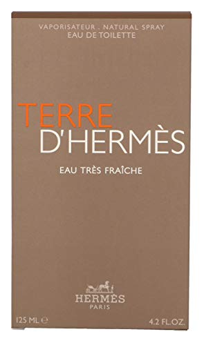 Hermes Terre D'Hermes Eau Tres Fraiche, Eau De Toilette Spray Per Uomo, 125 Ml