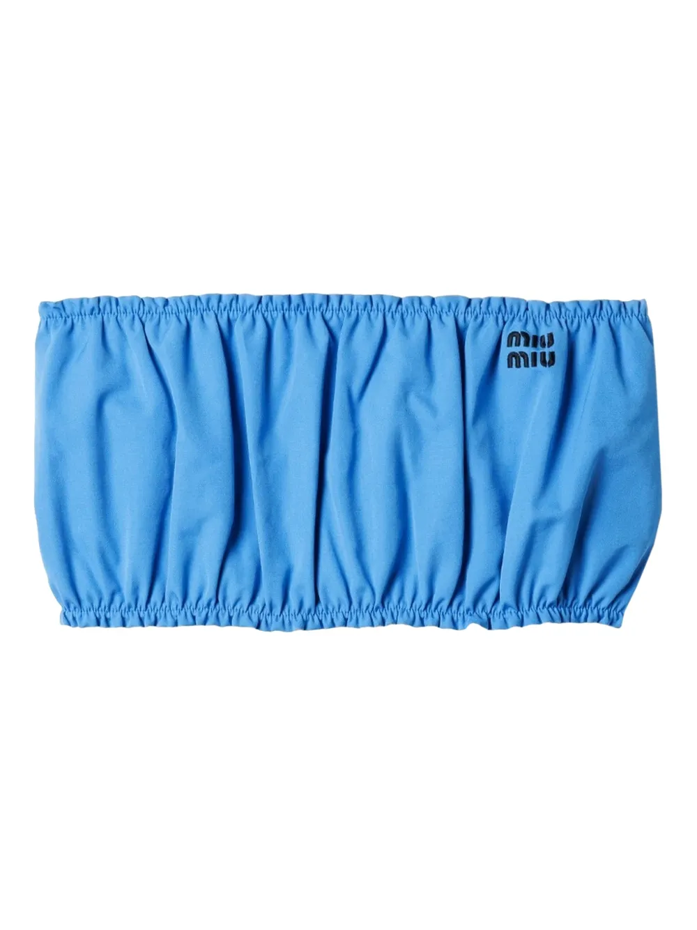 Miu Miu logo top - Blu
