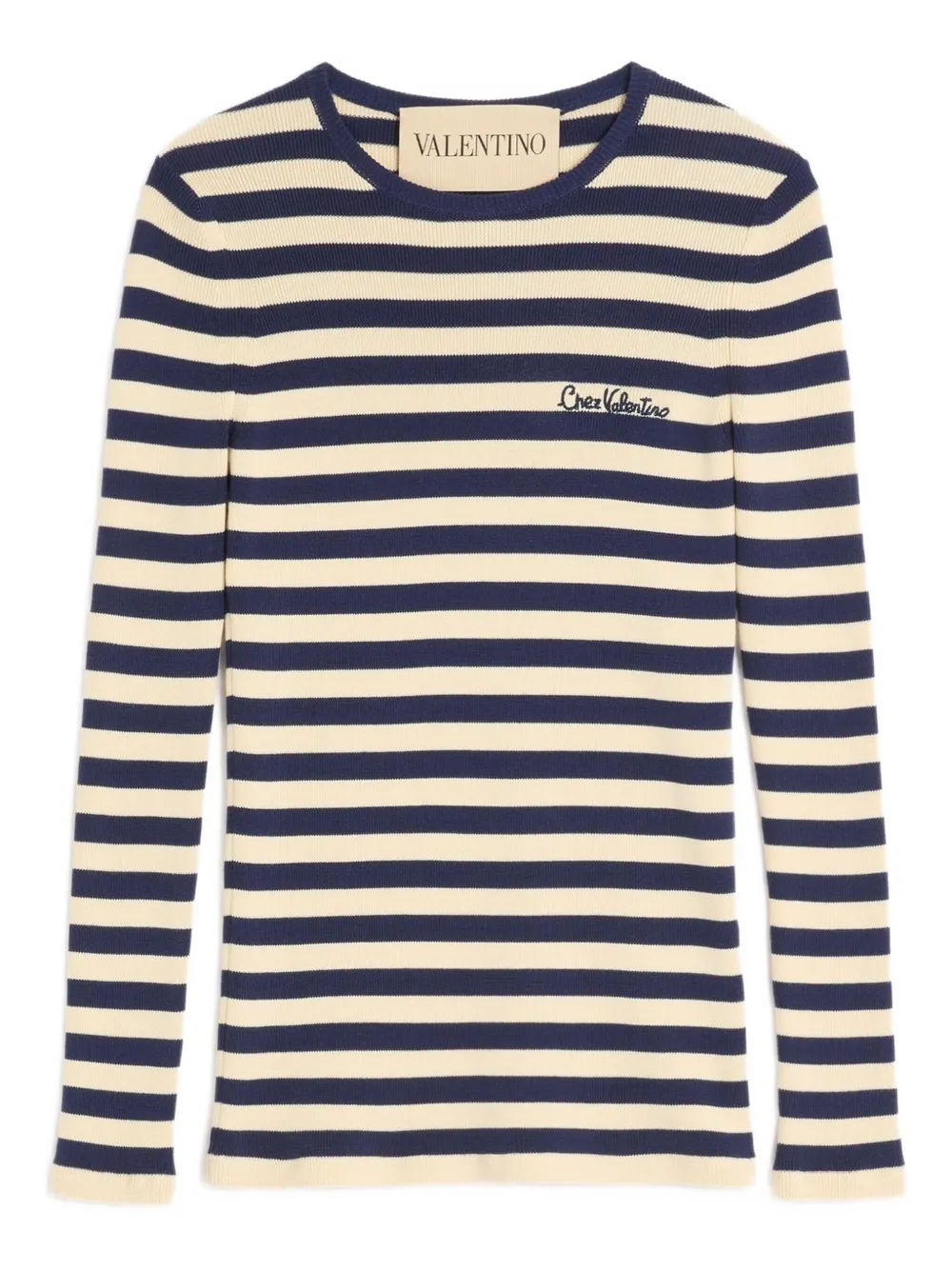 Valentino Garavani COTTON SWEATER - Blu