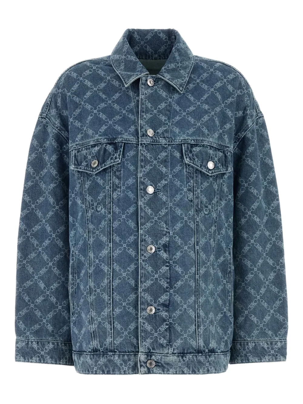 Michael Michael Kors printed denim jacket - Blu