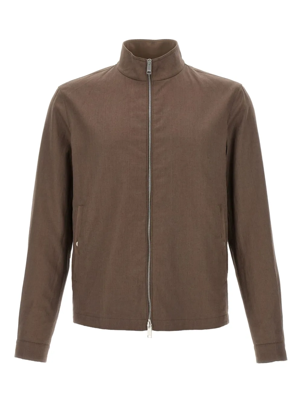 Zegna linen Oasis jacket - Marrone