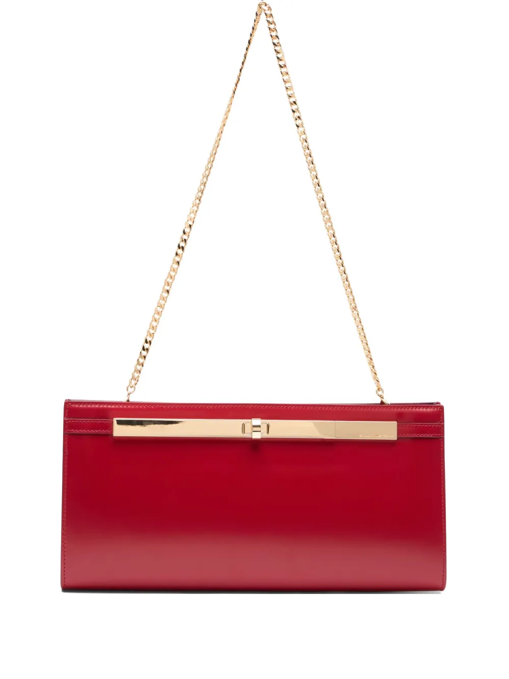 Stuart Weitzman Posh clutch bag - Rosso