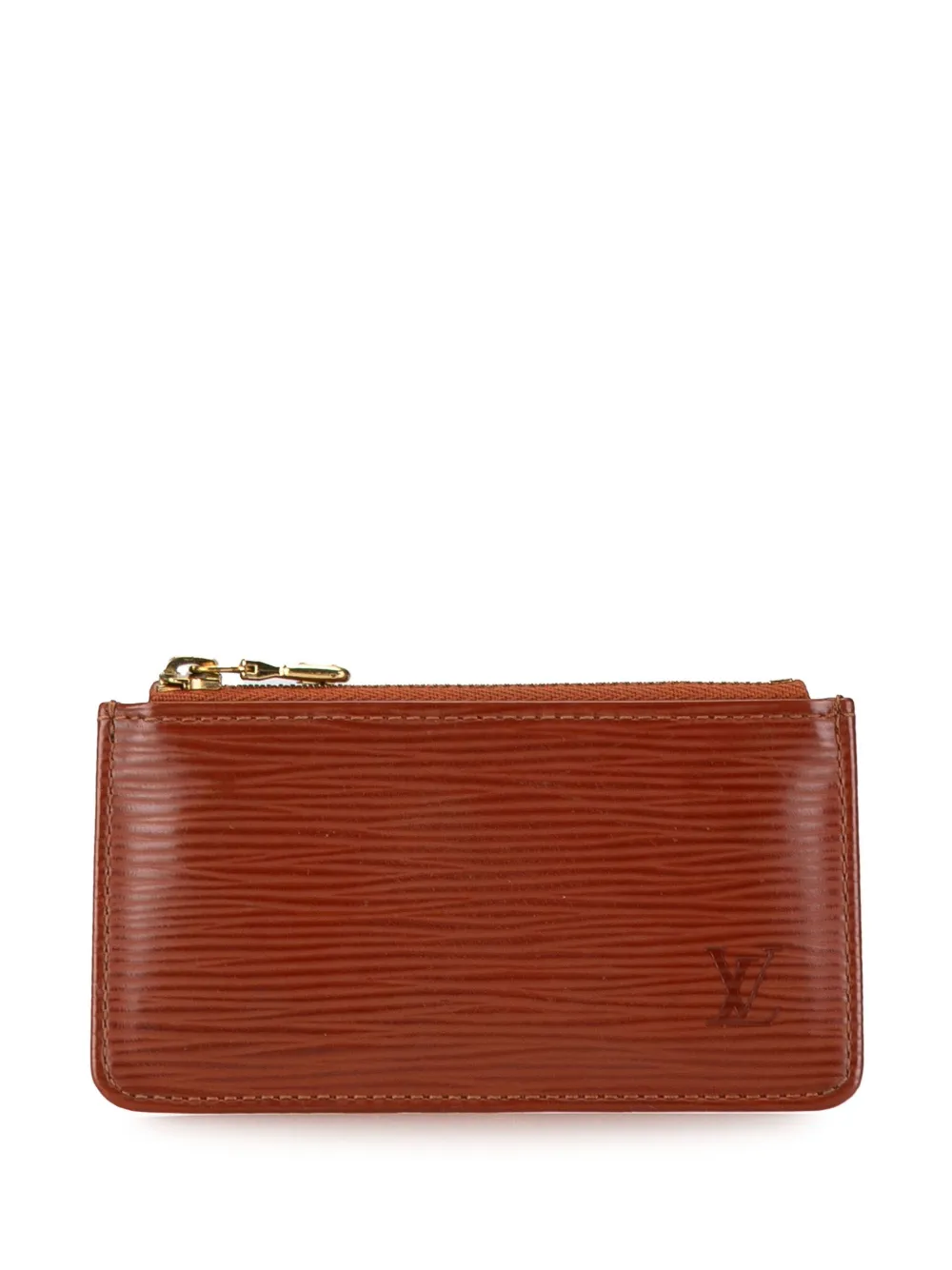 Louis Vuitton Pre-Owned Portamonete Epi Pochette Cles 1998 - Marrone