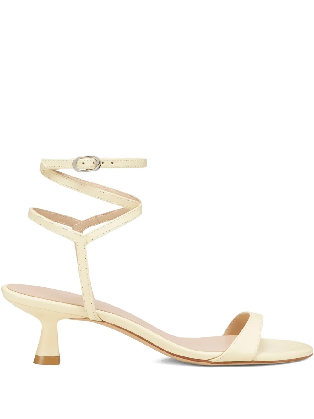 Stuart Weitzman 50mm wraparound sandals - Toni neutri