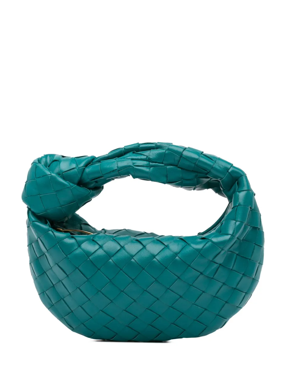 Bottega Veneta Pre-Owned 2012-2024 Mini Nappa Intrecciato Jodie hobo bag - Blu