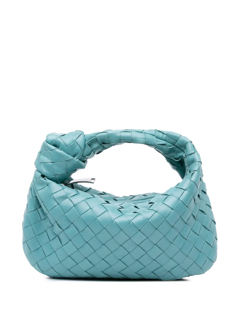 Bottega Veneta Pre-Owned 2012-2024 Mini Nappa Intrecciato Jodie hobo bag - Blu