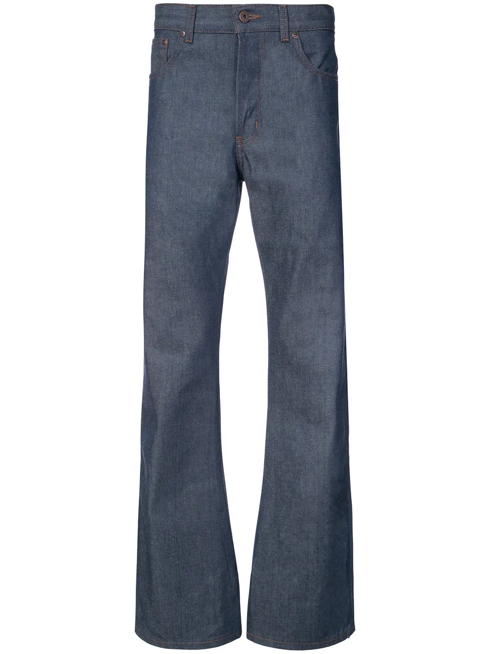 Naked and Famous Groovy Guy bootcut jeans - Blu