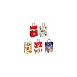 Borsa shopper Florio Carta Christmas fantasie natalizie assortite