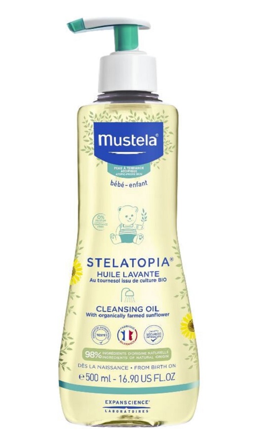 Mustela Stelatopia Olio Detergente 500 ml 500 ml