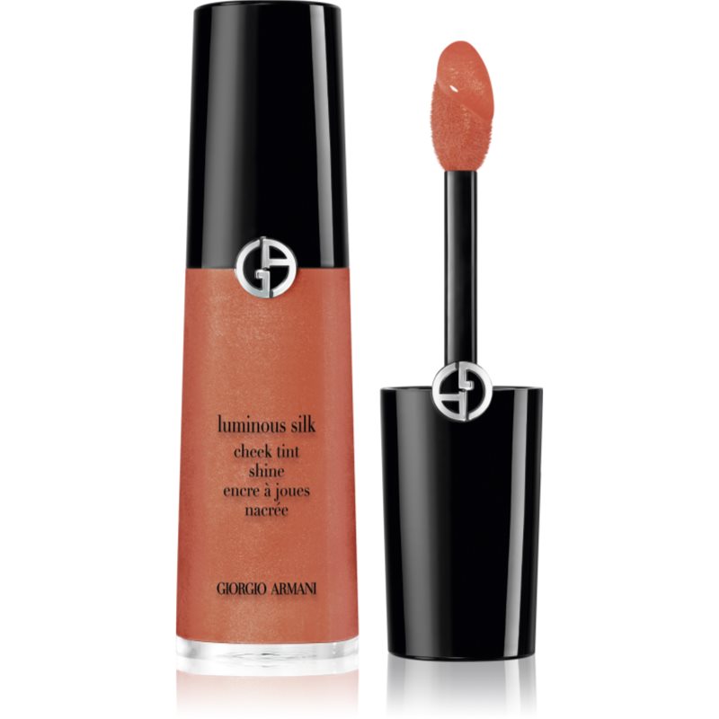 Armani Luminous Silk Cheek Tint Shine Blush Liquido Colore 42 Sunlit Sienna 12 Ml