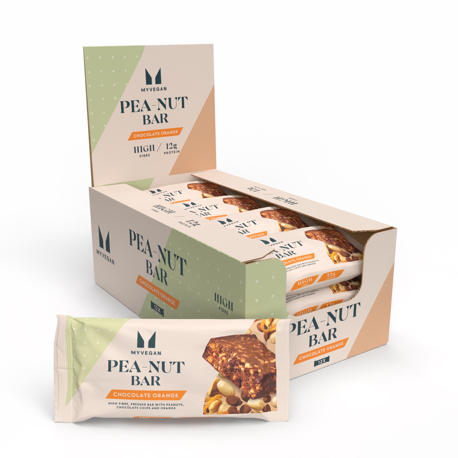Pea-Nut Square - Cioccolato allarancia