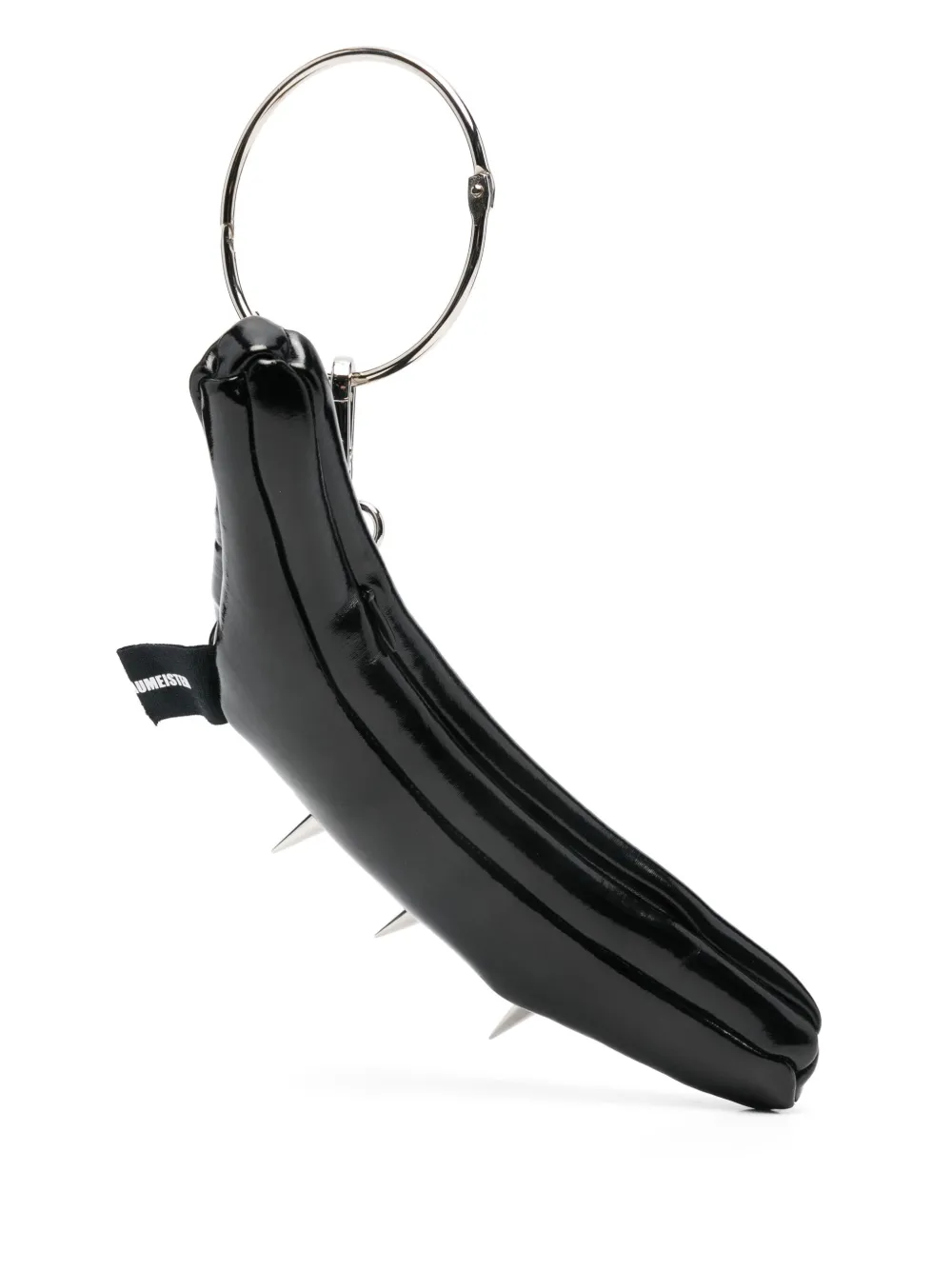 Melitta Baumeister Spikey Banana mini bag - Nero