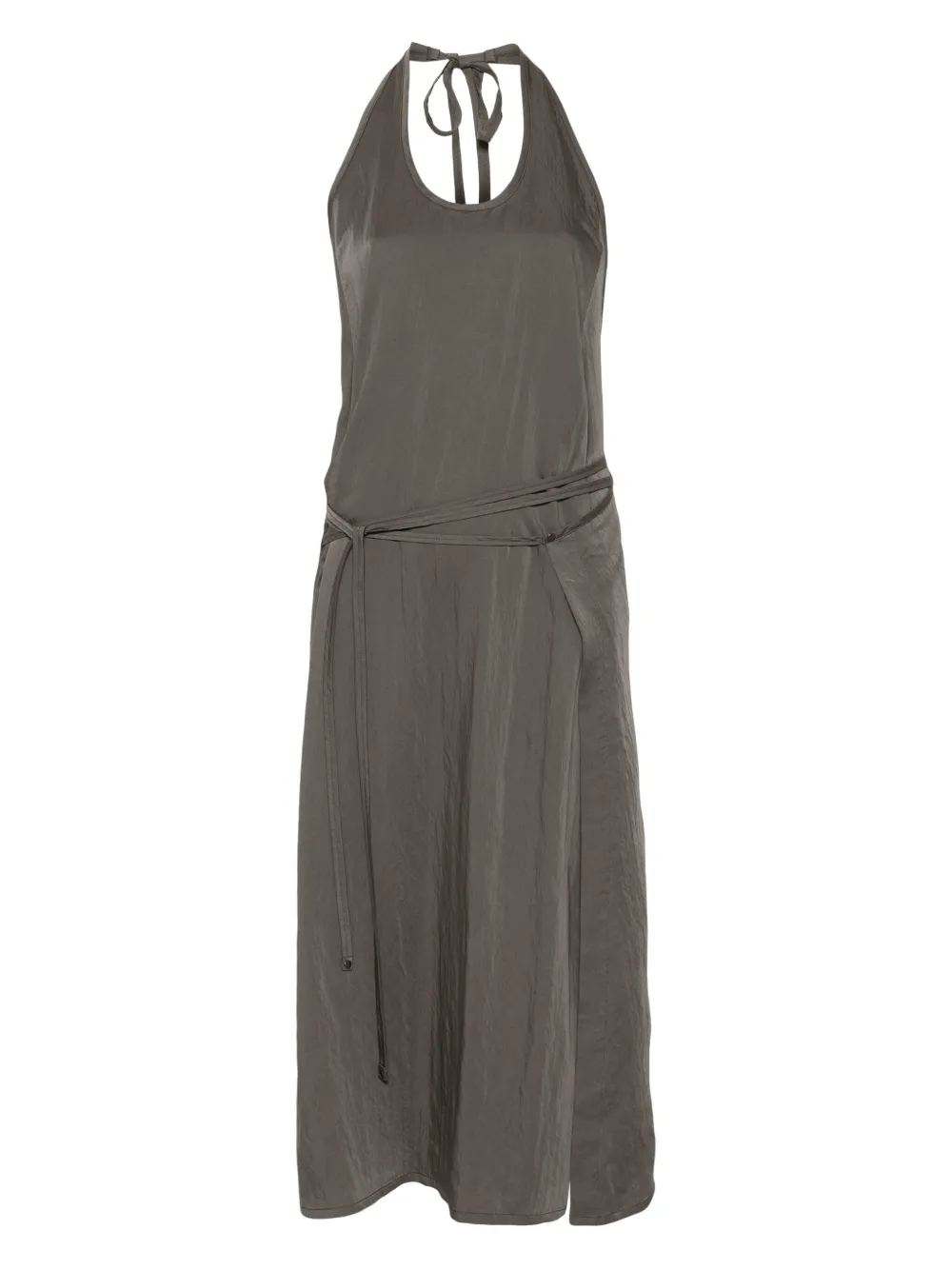 LEMAIRE Apron midi dress - Grigio