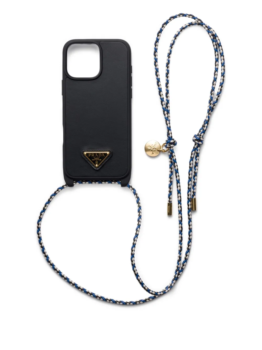 Prada logo-embellished iPhone 16 Pro Max case - Nero