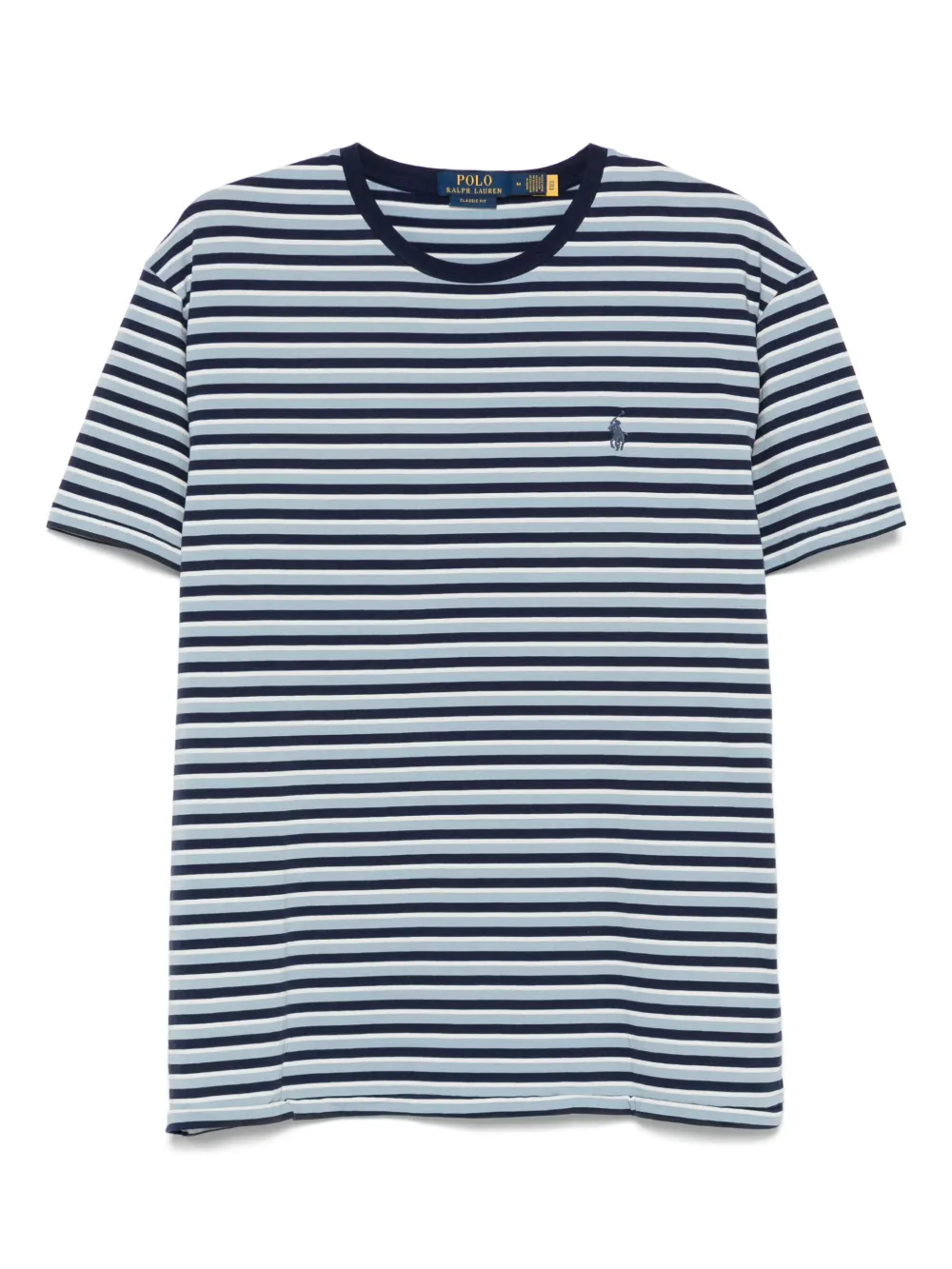 Polo Ralph Lauren T-shirt in jersey a righe - Blu