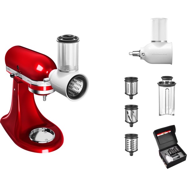 KitchenAid 5KSMVSA Affettaverdure e Grattugia, tritatutto per impastatore Artisan