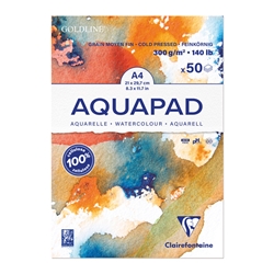 Maxiblocco Clairefontaine Goldline Aquapad conf. 3 pz
