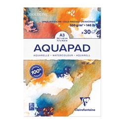 Maxiblocco Clairefontaine Goldline Aquapad conf. 3 pz