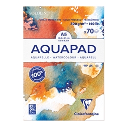 Maxiblocco Clairefontaine Goldline Aquapad conf. 3 pz
