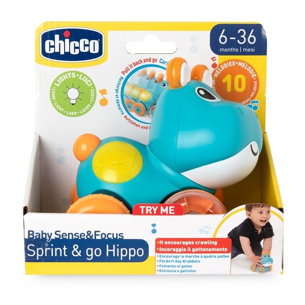 Chicco Gioco Baby Sense&Focus Hippo Sprint&Go