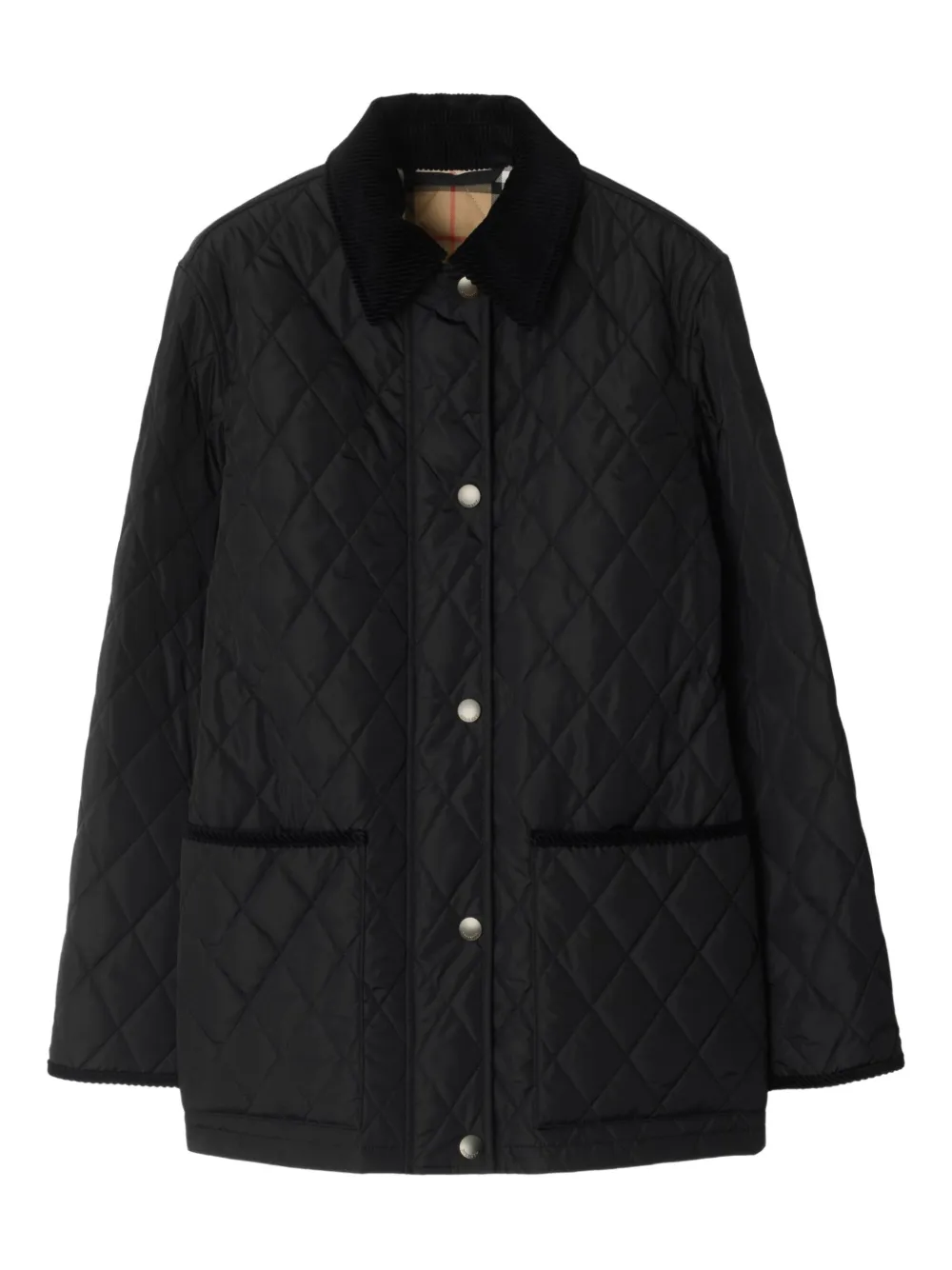 Burberry quilted jacket - Nero