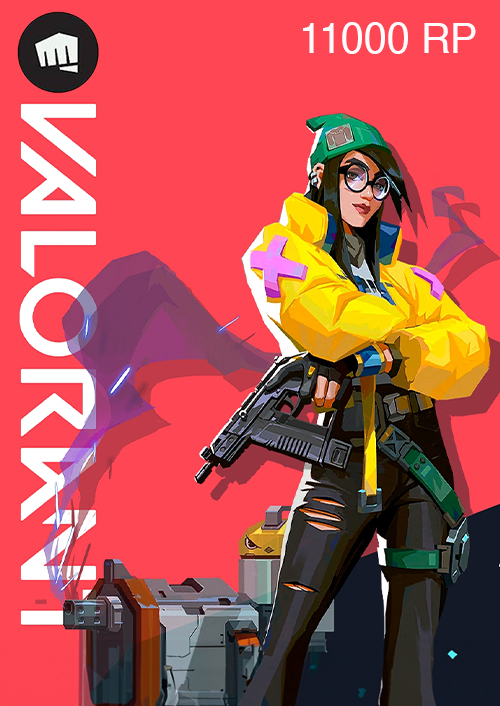Valorant 100 Eur - 11000 Riot Points (Europe & Uk)