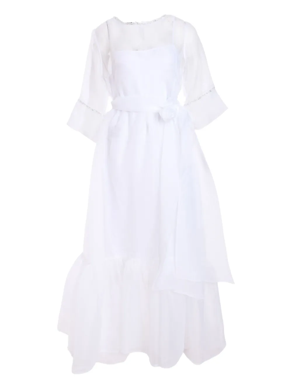 Baruni Beatrice dress - Bianco