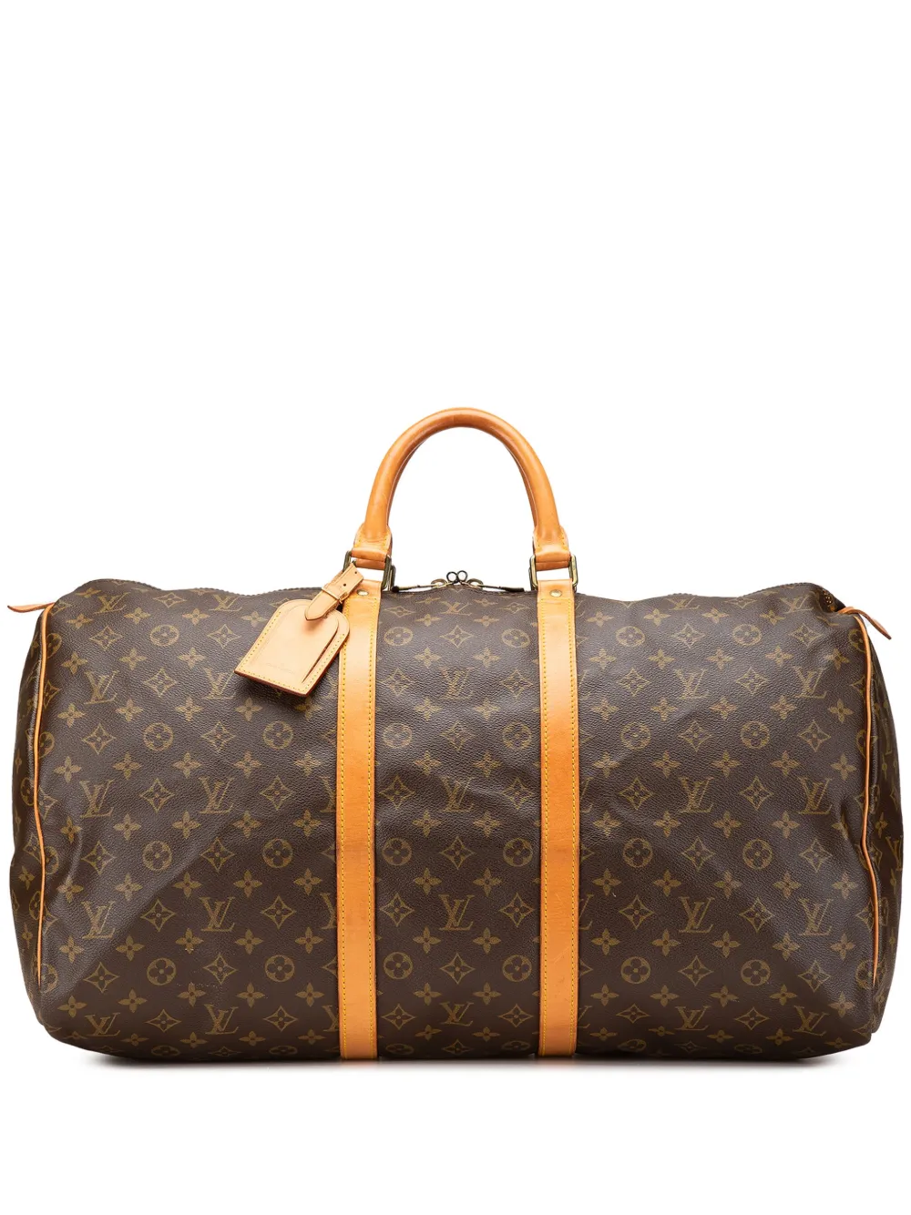 Louis Vuitton Pre-Owned 1986 Monogram Keepall 55 travel bag - Marrone