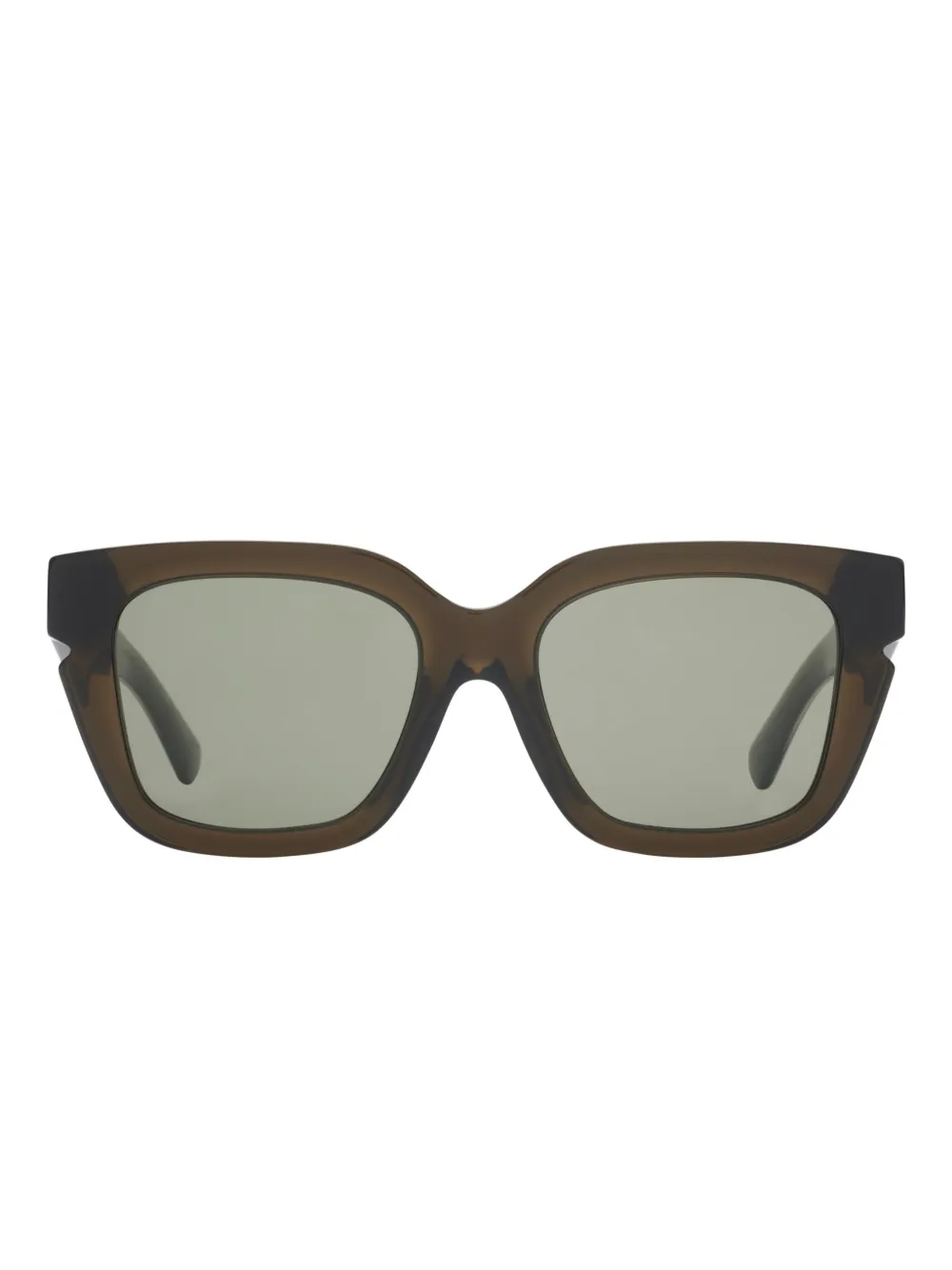 Burberry Inlaid Check sunglasses - Verde