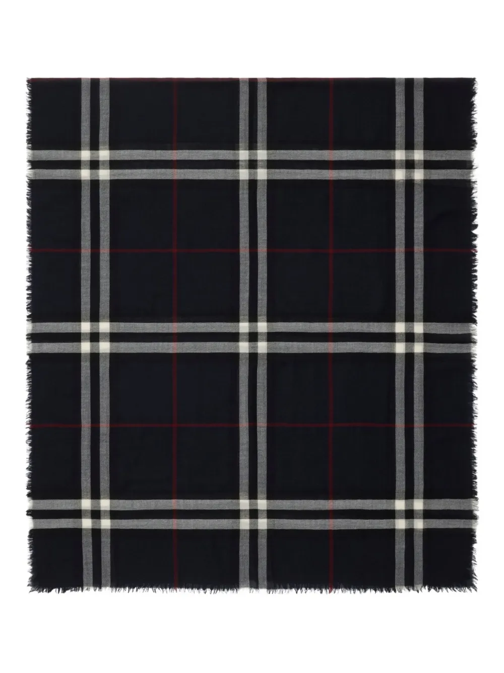 Burberry checkered scarf - Blu