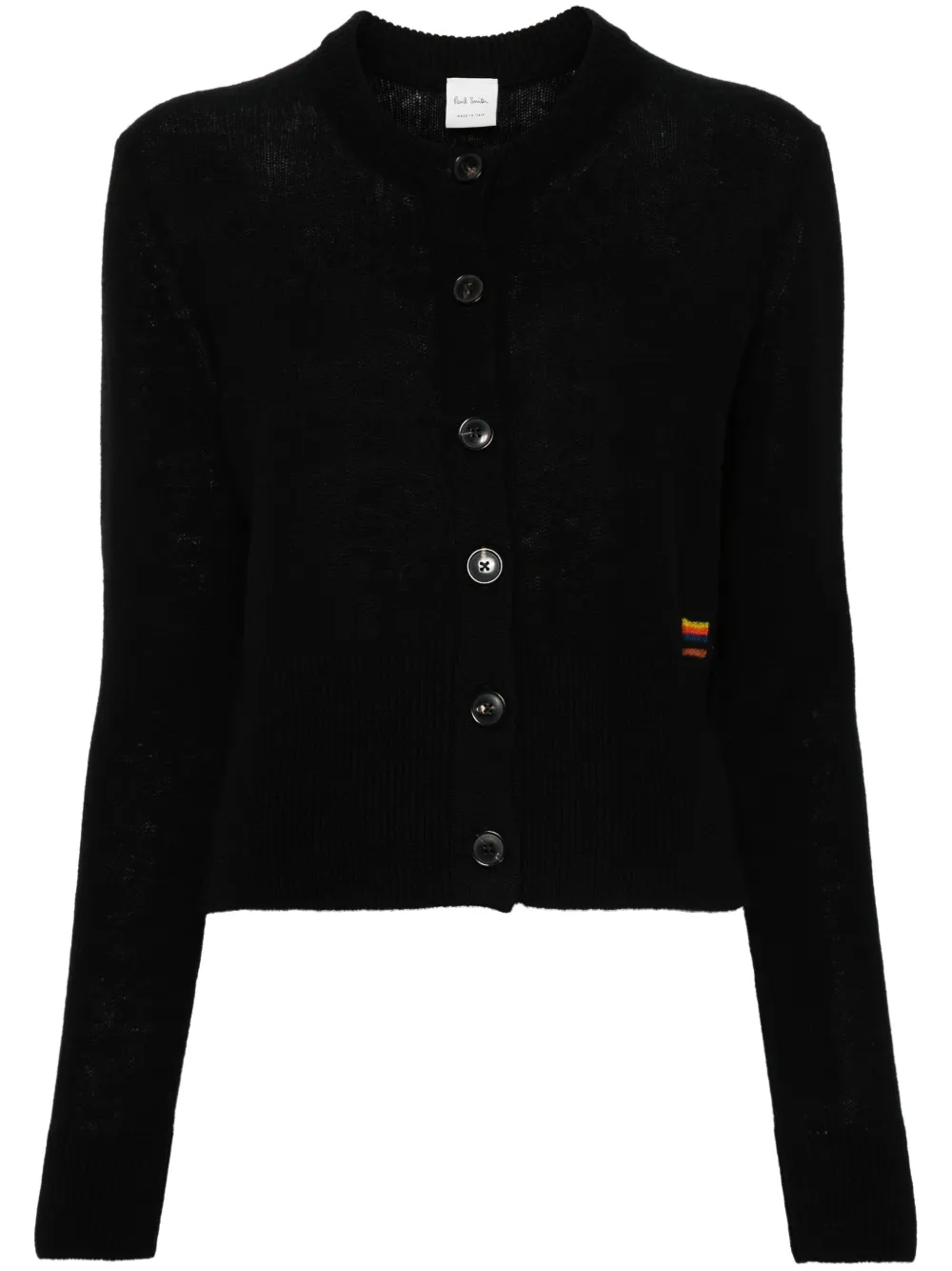 Paul Smith Cardigan con stampa - Nero