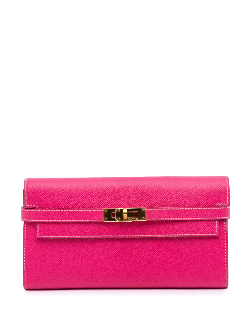 Hermès Pre-Owned 2013 Epsom Kelly Longue Wallet long wallets - Rosa