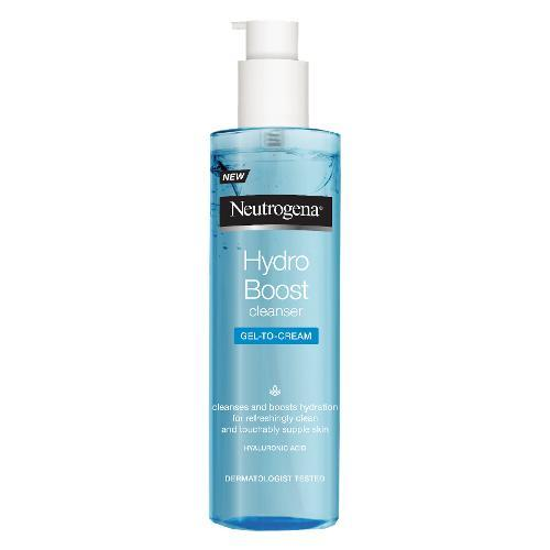 Neutrogena Hydro Boost Acqua Gel Detergente Viso Con Acido Ialuronico Idratante E Struccante 200 ML