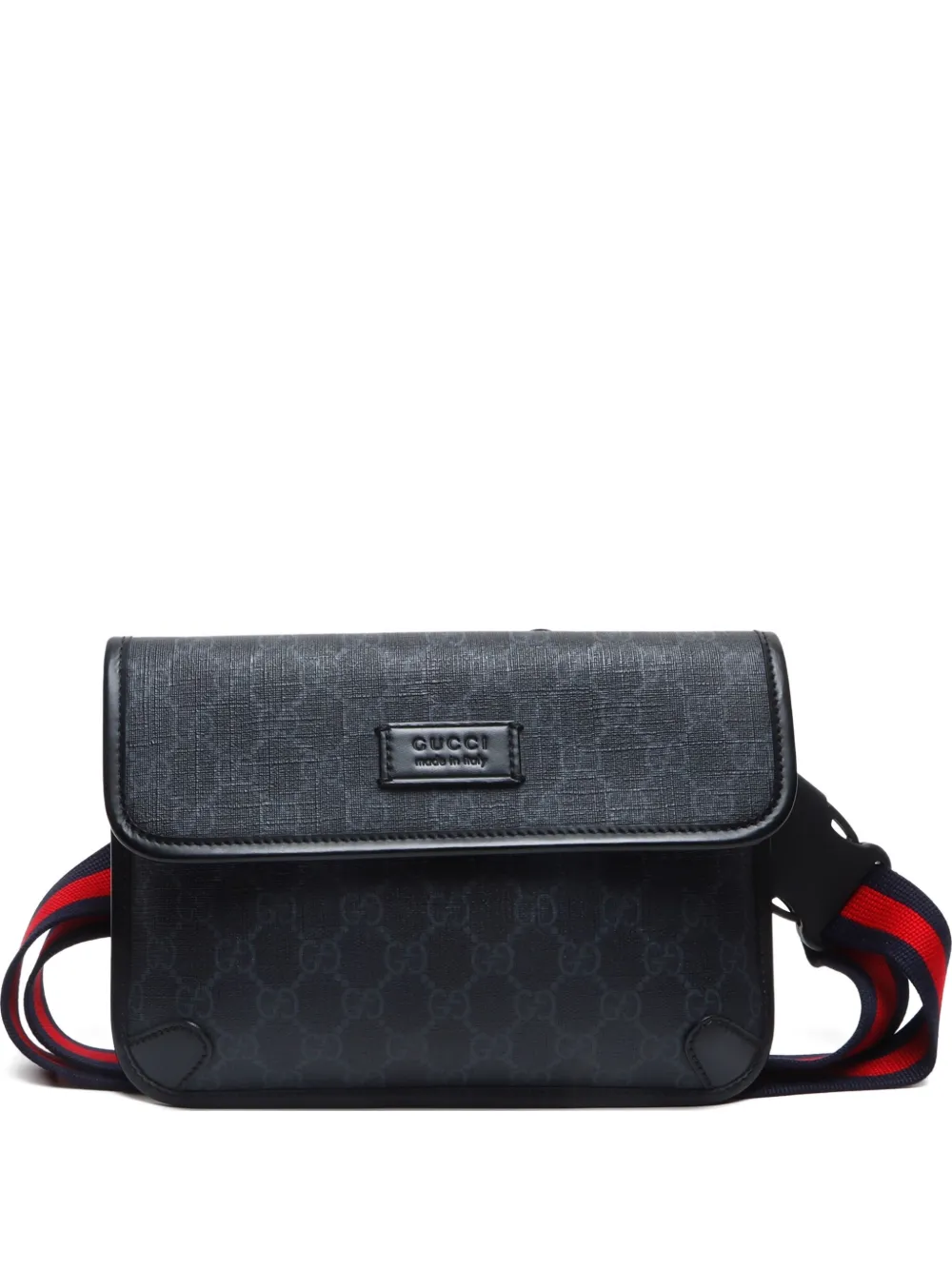 Gucci Pre-Owned 2010-2020 GG Supreme belt bag - Nero