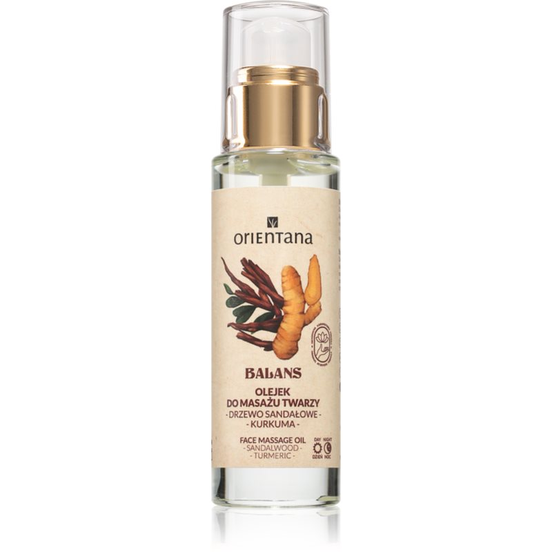 Orientana Sandalwood & Turmeric Face Oil Olio Ringiovanente Viso 30 Ml