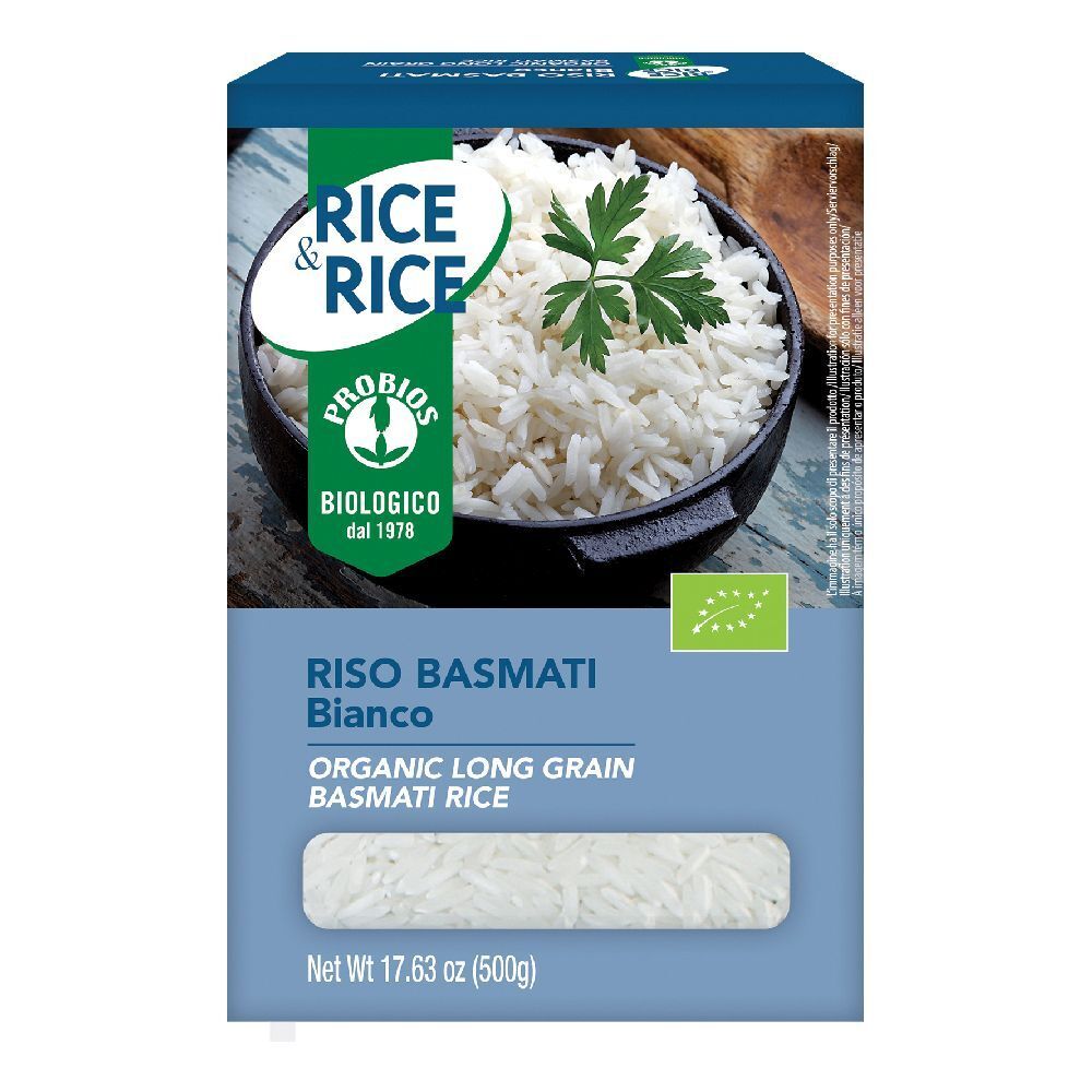 Rice&Rice Riso Basmati Bianco 500 G g