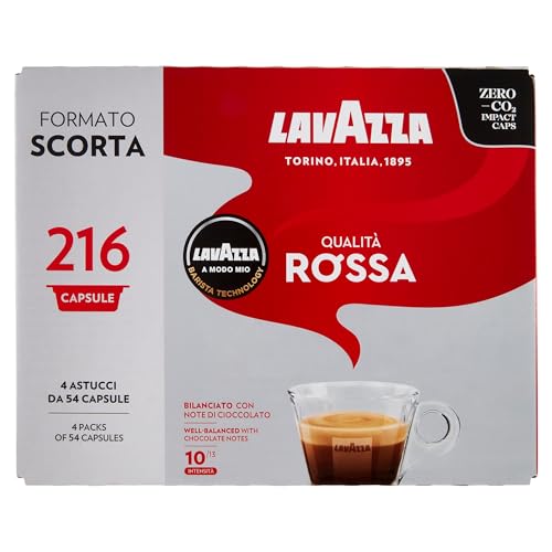 Lavazza A Modo Mio Qualità Rossa 216 Capsule 1.620 G