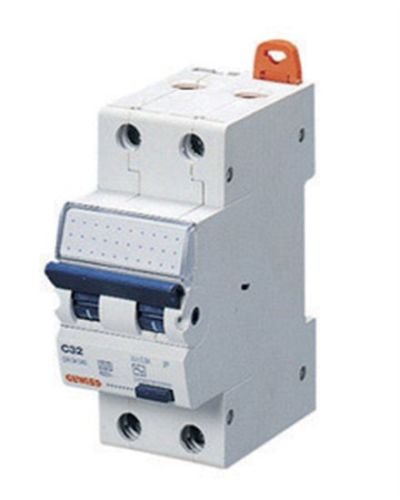 Gewiss Gw94129 2P Circuit Breaker - Circuit Breakers (25 A, Blue, White)