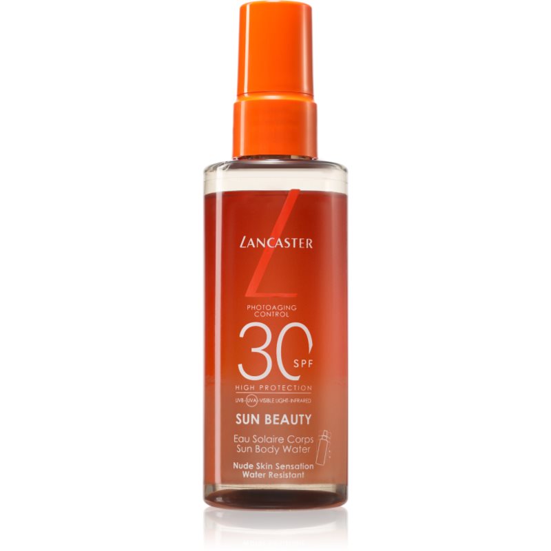 Lancaster Sun Beauty Body Water Spray Abbronzante Solare Spf 30 100 Ml
