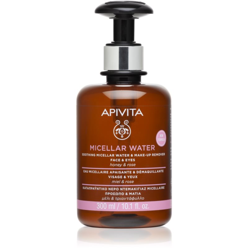 Apivita Cleansing Micellar Water Acqua Micellare Lenitiva Per Viso E Occhi 300 Ml