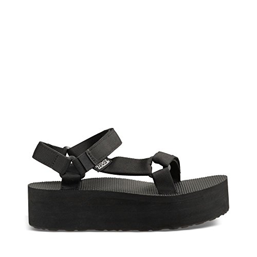 Teva Universal Flatform Donna Sandalo Nero