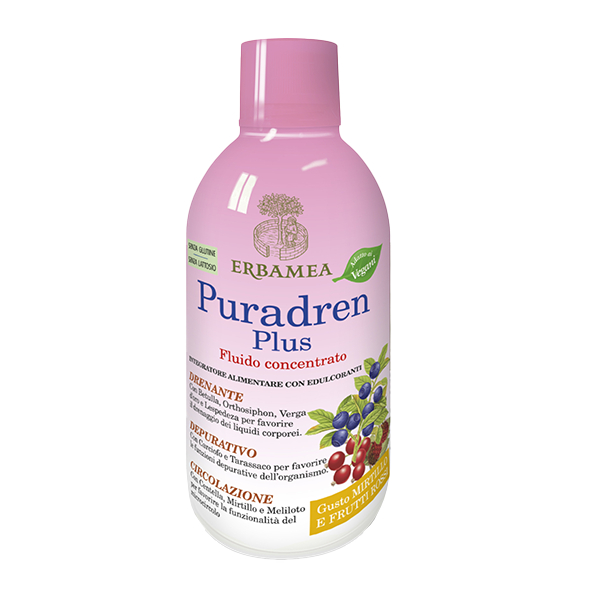 Puradren Plus Mirtillo E Frutti Rossi 500ml