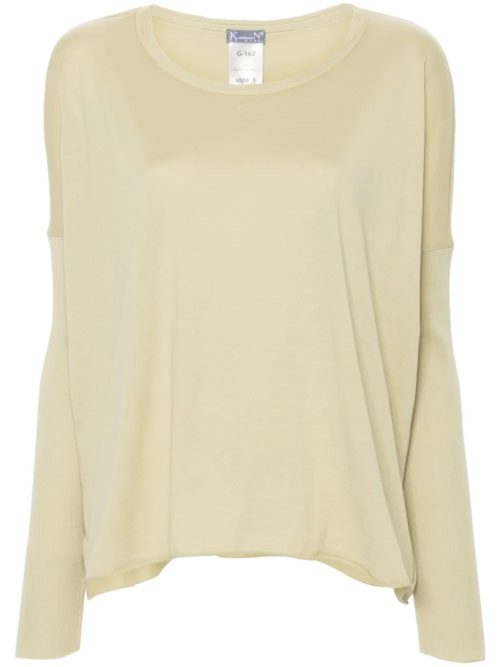 Kristensen Du Nord T-shirt in jersey di cotone - Verde