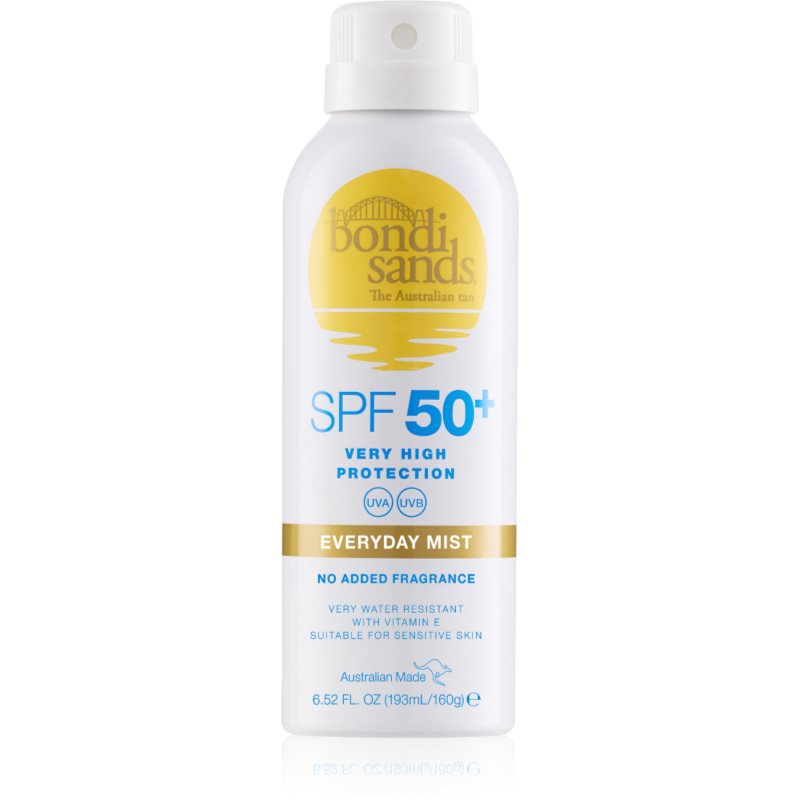 Bondi Sands Spf 50+ Everyday Mist Spray Waterproof Solare Spf 50+ 160 G