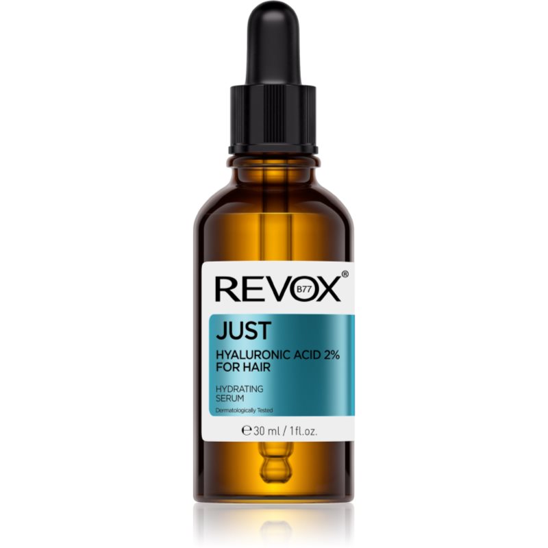 Revox B77 Just Hyaluronic Acid 2% For Hair Siero Idratante Per Capelli E Cuoio Capelluto 30 Ml